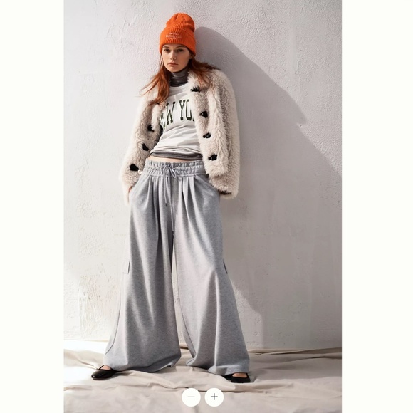 Maeve Pants - Anthropologie Maeve Weekender XL Wide-Leg Sweatpants